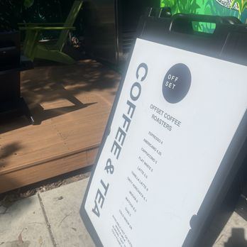 Offset Coffee - Menu - Coffee & Tea Near Me - Los Angeles, California