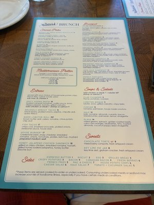 Menu photo 4 The Montauk Scottsdale, AZ Menu photo 4 The Montauk Scottsdale, AZ