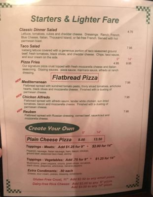 Menu photo 2 Shamrock Pizza Superior, WI Menu photo 2 Shamrock Pizza Superior, WI