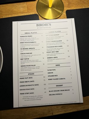 Birdie's by Chef Kevin Lee by null