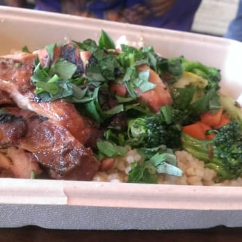 Asian Box - brown rice + chicken - Vietnamese Near Me - Mountain View, California