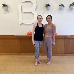 barre3 Louisville - Frankfort Ave - My friend and I at barre3!