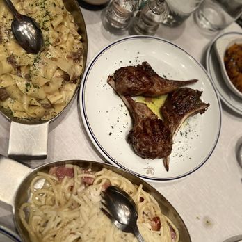 Cipriani Downtown Miami - Pappardelle, bucatini and lamb chops - Italian Near Me - Miami, Florida