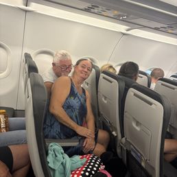 The airplane everywhere I travel I try to go to a Cracker Barrel!!