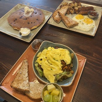 First Watch - chocolate chip pancake, farmhouse hash, traditional breakfast - Breakfast & Brunch Near Me - Plano, Texas