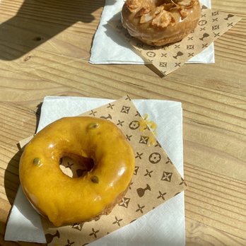 Holey Grail Donuts - Top: Reincarnated / Bottom: Lilikoi - Donuts Near Me - Honolulu, Hawaii Holey Grail Donuts - Top: Reincarnated / Bottom: Lilikoi - Donuts Near Me - Honolulu, Hawaii