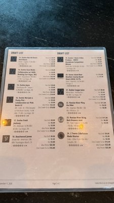 Menu photo 2 Evolve Brewing by Aces & Ales Las Vegas, NV Menu photo 2 Evolve Brewing by Aces & Ales Las Vegas, NV