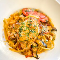 Gourmet Pie & Cafe - Lobster fettuccine Valentines special