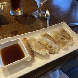 Fried pork dumplings