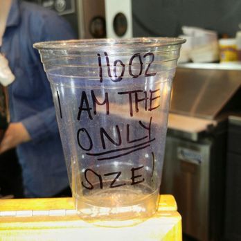 Dollop Coffee - Love their humorous info for the iced drinks! - Cafes Near Me - Chicago, Illinois