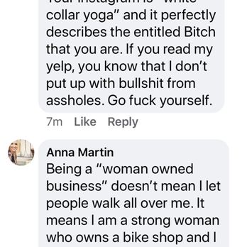Sunny Cycles - Part two of the inappropriate behavior from the owner to her customer. - Bikes Near Me - Los Angeles, California Sunny Cycles - Part two of the inappropriate behavior from the owner to her customer. - Bikes Near Me - Los Angeles, California