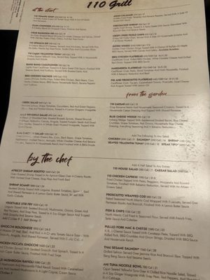 Menu photo 6 110 Grill Manchester, NH