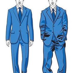 Bluboots - Do you want to look like the guy on the right? Of coarse not! Come see us for a fitting!