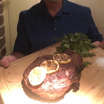 Montrio - 40 Oz. Harris Ranch Certified Angus Beef Prime Rib Eye Steak - New American Near Me - Monterey, California Montrio - 40 Oz. Harris Ranch Certified Angus Beef Prime Rib Eye Steak - New American Near Me - Monterey, California
