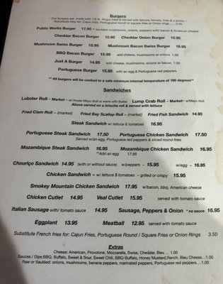 Menu photo 2 Jack's Family Restaurant Warren, RI Menu photo 2 Jack's Family Restaurant Warren, RI