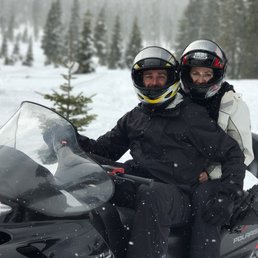 Unreal experience being able to explore areas you can only get to by snowmobile! Unreal experience being able to explore areas you can only get to by snowmobile!