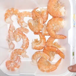 These are the SPOILED shrimp from Jackie's seafood located on East Montgomery Xrds in Savannah 31406. Large Shrimp These are the SPOILED shrimp from Jackie's seafood located on East Montgomery Xrds in Savannah 31406. Large Shrimp