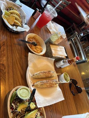 Frijoles & Frescas Grilled Tacos by null
