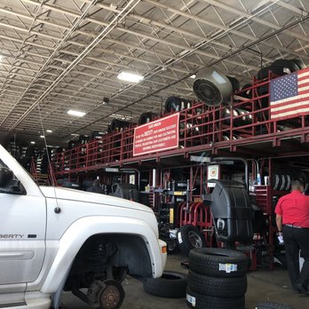 America's Tire - whoa i was inside my car while they were working on it - Tires Near Me - Upland, California