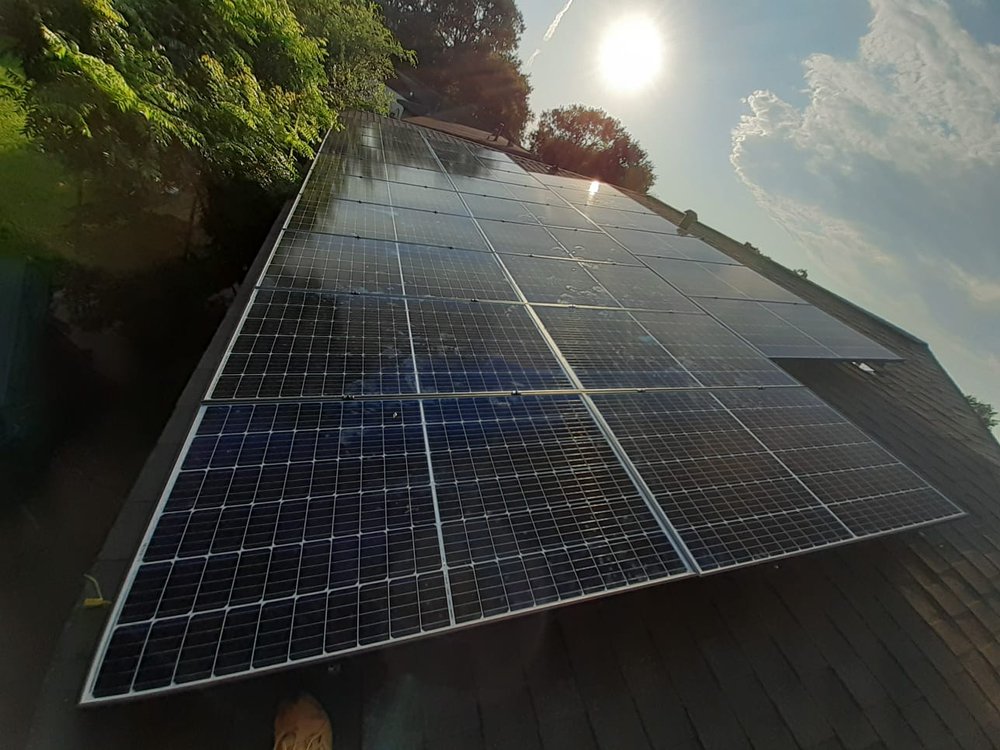 Slide of Texas Solar Farms