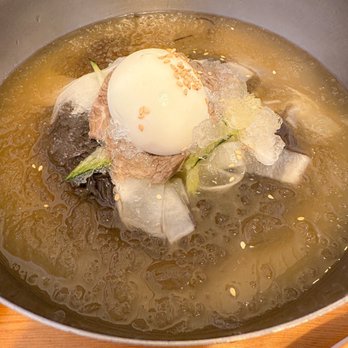 Kim Shabu - Arrowroot Cold Noodles @cl2foodies on ig~ - Korean Near Me - Houston, Texas