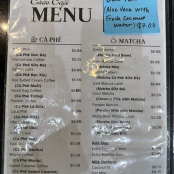 Chao Cafe - Coffee & Tea Near Me - Austin, Texas