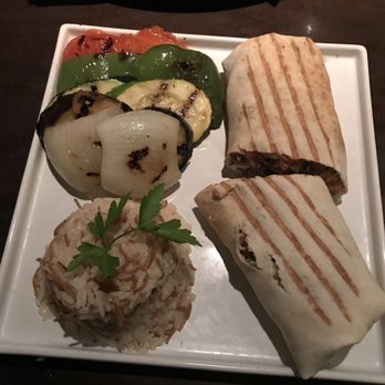 NAYA - Beef Shawarma Roll with rice and grilled vegetables - Mediterranean Near Me - New York, New York NAYA - Beef Shawarma Roll with rice and grilled vegetables - Mediterranean Near Me - New York, New York