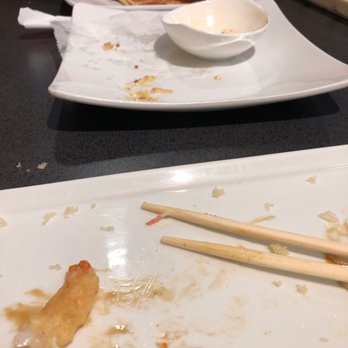San Sushi - This WAS the Shrimp Crunch and Calamari Legs - Sushi Bars Near Me - Placentia, California