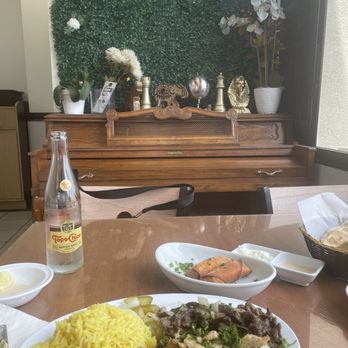 Kabab El Basha - Shawarma chicken mix plate - Mediterranean Near Me - Corona , California