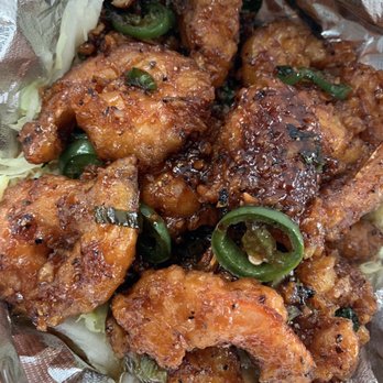 Thai Bamboo - House Special w/ Shrimp!! Crispy, sweet and peppery!! It was soooo delicious!!! - Thai Near Me - Northridge, California