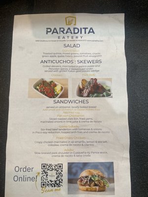 Menu photo 5 Paradita Eatery Emeryville, CA Menu photo 5 Paradita Eatery Emeryville, CA