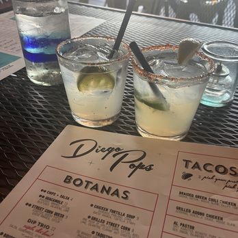 Diego Pops - Original Diego and a spicy Diego-so good! - Cocktail Bars Near Me - Scottsdale, Arizona