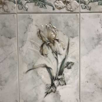 Farmer Boys - Beautiful tiles in women's restroom - Burgers Near Me - Murrieta, California Farmer Boys - Beautiful tiles in women's restroom - Burgers Near Me - Murrieta, California