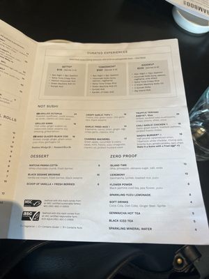 Menu photo 1 Bamboo Sushi Lake Oswego, OR