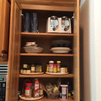 A Helping Hand - Use turntables for space management & easy accessibility in cabinets. - Home Organization Near Me - Austin, Texas A Helping Hand - Use turntables for space management & easy accessibility in cabinets. - Home Organization Near Me - Austin, Texas
