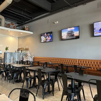 Destination Seafood House - section of the dining room - Seafood Near Me - Westminster, California Destination Seafood House - section of the dining room - Seafood Near Me - Westminster, California