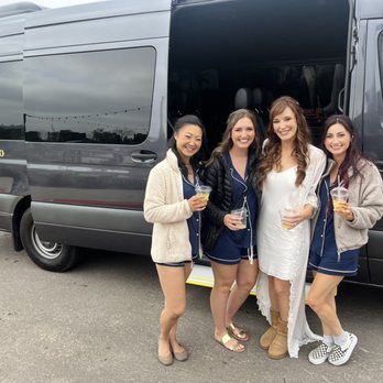 Magic Carpet Shuttle - Pre-wedding ride to the venue for the bridal party. - Airport Shuttles Near Me