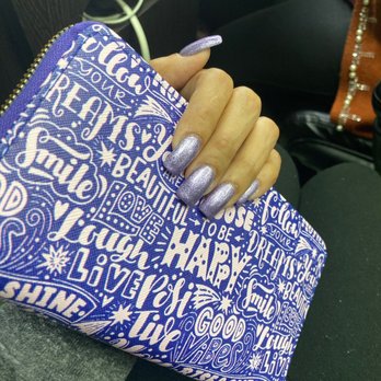 Mio Nail Spa 2 - Purple glitter Nails - Nail Salons Near Me - Hesperia, California Mio Nail Spa 2 - Purple glitter Nails - Nail Salons Near Me - Hesperia, California