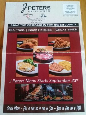 Menu photo 3 Catfish johnny's Chapin, SC Menu photo 3 Catfish johnny's Chapin, SC