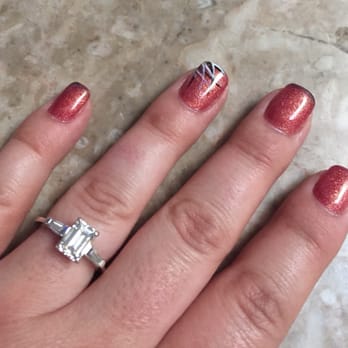 Annie's Nails & Spa - Color changing gel polish with acrylic overlay and nail design accent!!! - Nail Salons Near Me - Tyngsborough, Massachusetts Annie's Nails & Spa - Color changing gel polish with acrylic overlay and nail design accent!!! - Nail Salons Near Me - Tyngsborough, Massachusetts