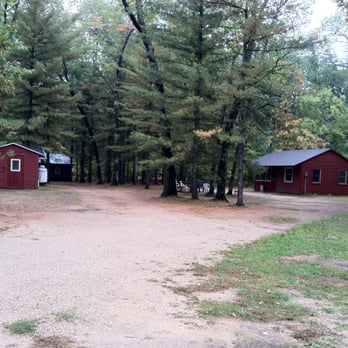 Camp Mana Pine - Cabins - Boating Near Me - Wellston, Michigan