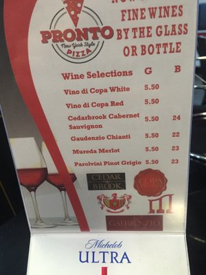 Menu photo 5 Pronto New York Style Pizza Dania Beach, FL Menu photo 5 Pronto New York Style Pizza Dania Beach, FL