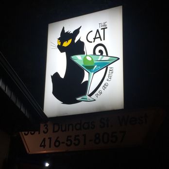 The Cat Pub & Eatery - the sign - Canadian (New) Near Me - Toronto, Ontario