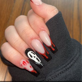 Me Nail Bar - My Halloween nails :) - Nail Salons Near Me - Blue Springs, Missouri Me Nail Bar - My Halloween nails :) - Nail Salons Near Me - Blue Springs, Missouri