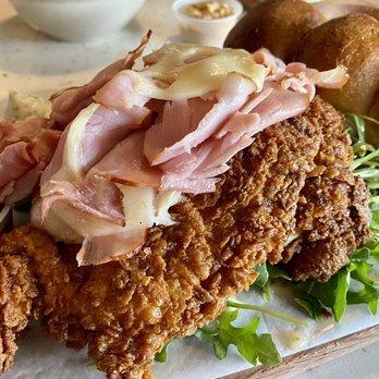 The Bread & Board - Their version of a Chicken Cordon Bleu - Sandwiches Near Me - Jacksonville, Florida