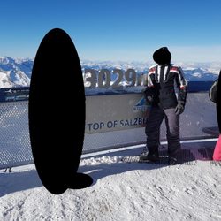 Gipfelwelt 3000 - Gipfel Welt 3000, Panorama-Ausichtsplattform Ski Resort Skigebiet lyžiarske stredisko rozhľadňa Kaprun Osterreich Rakusko
