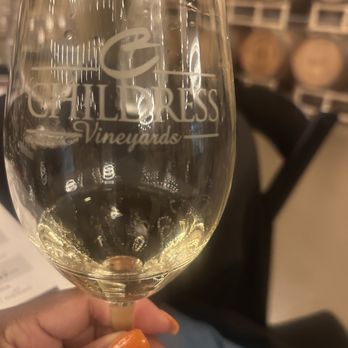 Childress Vineyards - Souvenir wine glass - Wineries Near Me - Lexington, North Carolina