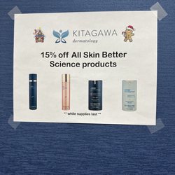 Kory Kitagawa, MD - Kitagawa Dermatology - 15% off All Skin Better Science products.