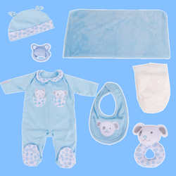 Access All Areas - Tiny treasures blue outfit is for boys