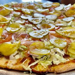 Papa Jimmy's Pizzeria - Another favorite, the Cheeseburger Pizza